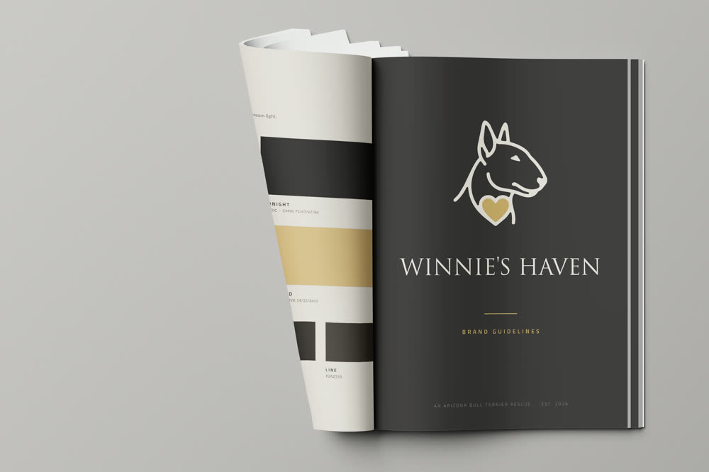 Brand identity and strategy work by Dark Matter Studio